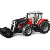BRUDER Massey Ferguson 7624 with Frontloader image