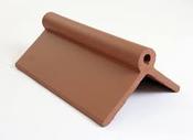 Dura Universal Clay Gable Ridge End Cap