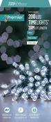 200 M-A B-O White LED Lights With Timer
