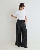 Slate Wide Leg Trousers image