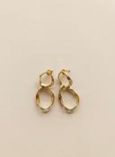 Sculptural Gold Earrings image