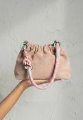 Suede Leather Rose Bag image
