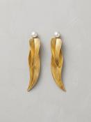 Golden Leaf Earrings image