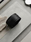 Lines Leather Cuff image
