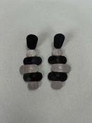 Pebbles Leather Earrings
