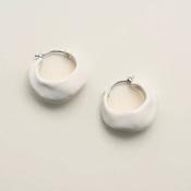 Sculpted Hoop Earrings image