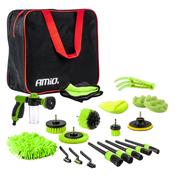 Amio 21 pce Car Detailing &amp; Cleaning Set