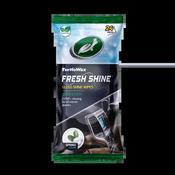 Turtle Wax Fresh Shine Gloss Wipes Spring Clean Scent