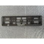 Premium Number Plate Surround Pair