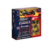 Bburago Max Verstappen Red Bull 1:43 Pit Pass Diorama Set