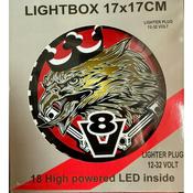 Premium Eagle King of The Road V8 Lightbox Lighterplug