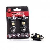 Premium LED Bulbs 39mm 6000k C10W Canbus x 2