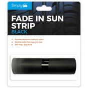 Simply Fade In Sun Strip Black 48" x 4" size Interior use