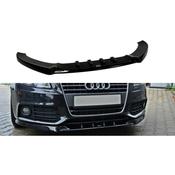 Maxton Design Front Splitter V.1 Audi A4 B8 Gloss Black