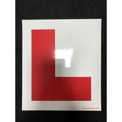 Learner Plate x 2 Static Cling for Inside Windscreen Use