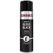 Simoniz Acrylic Gloss Black Aerosol 500ml