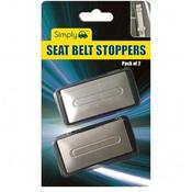 Simply Seat Belt Stoppers 2 Pk