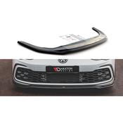 Maxton Design VW Golf MK8 GTI/R-Line 2020- Front Splitter Gloss Black