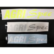 Vinyl Sticker Agri Spec 46cm x 9cm