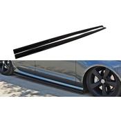 Maxton Design Side Skirts Diffusers Audi S6 / A6 S-Line C7 Gloss Black