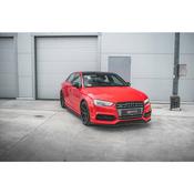 Maxton Design Side Skirt Diffusers V1 Audi S3/A3 S Line 8V/8V FL Sedan