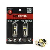 Premium LED Bulbs BA9S 15SMD 4014 Canbus x 2
