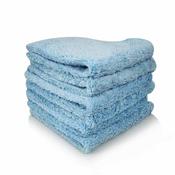 Chemical Guys Shaggy Fur Ball Microfiber Towel Blue 16" x 16" 3PK