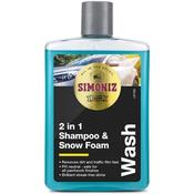 Simoniz 2 in 1 Shampoo &amp; Snowfoam 475ml