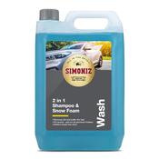 Simoniz 2 in 1 Shampoo &amp; Snow Foam 5 Litre image