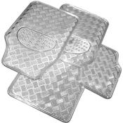 Streetwize Universal Car Mat Set Chrome
