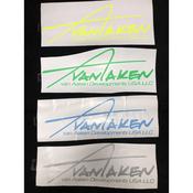 Vinyl Sticker Van Aken 56cm x 20cm