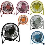 Mini Fan USB 6" Colors Vary