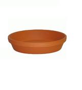 NDT Terracotta Unglazed Saucer image