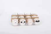 Ceramic Magnet Pot Wildlife Mix 6cm image