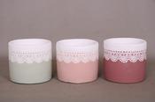 Ceramic Pot K.12cm(x12)11223C decor mix image