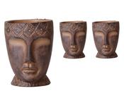 Ceramic Totem Mask Pot 9cm | Plant Pots | Urban Plant Life