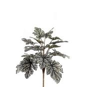 Artificial Heuchera bush 30cm white/green image