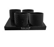 Roma Nova Ceramic 'Living Dark' Pot 13cm Pot image