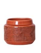 Ceramic Home 'Maze Terra' Pot 9cm image
