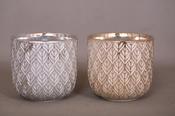 Ceramic Pot K.12cm(x12)21306 goud zilver mix image