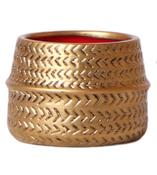 Ceramic Home 'Groove Gold' Pot 6cm image