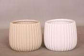 Ceramic Pot K.12cm(x12)22124 2kl.ribbel image