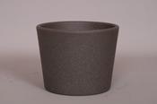 Ceramic Pot K.10cm(x06)263805 grijs donker image