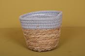 M.12cm(x08)604620 grijs Basket Pot Grey image
