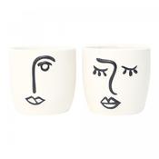Ceramic 'Expression' Magnet Pot 6cm image