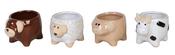 Ceramic 859 Farm Animal Pot Mix 6cm image