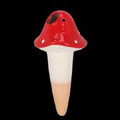 Esschert Design Terracotta Mushroom Plant Watering Spout For Bottles