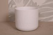 Ceramic Pot K.12cm(x06)5004 wit bloem image
