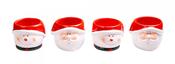 Ceramic 983 Santa / Snowman Pot Mix 6cm image