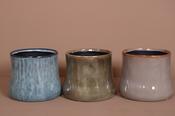 Ceramic Pot K.12cm(x06)JY7783 3kl.vaas pot image